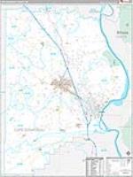 Cape Girardeau, Mo Wall Map Zip Code